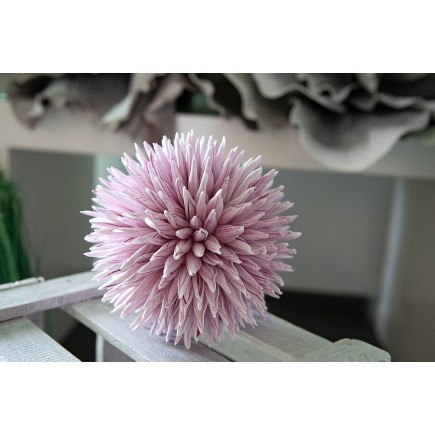 EUROPALMS Succulent Ball (EVA), artificial plant, pink, 16cm
